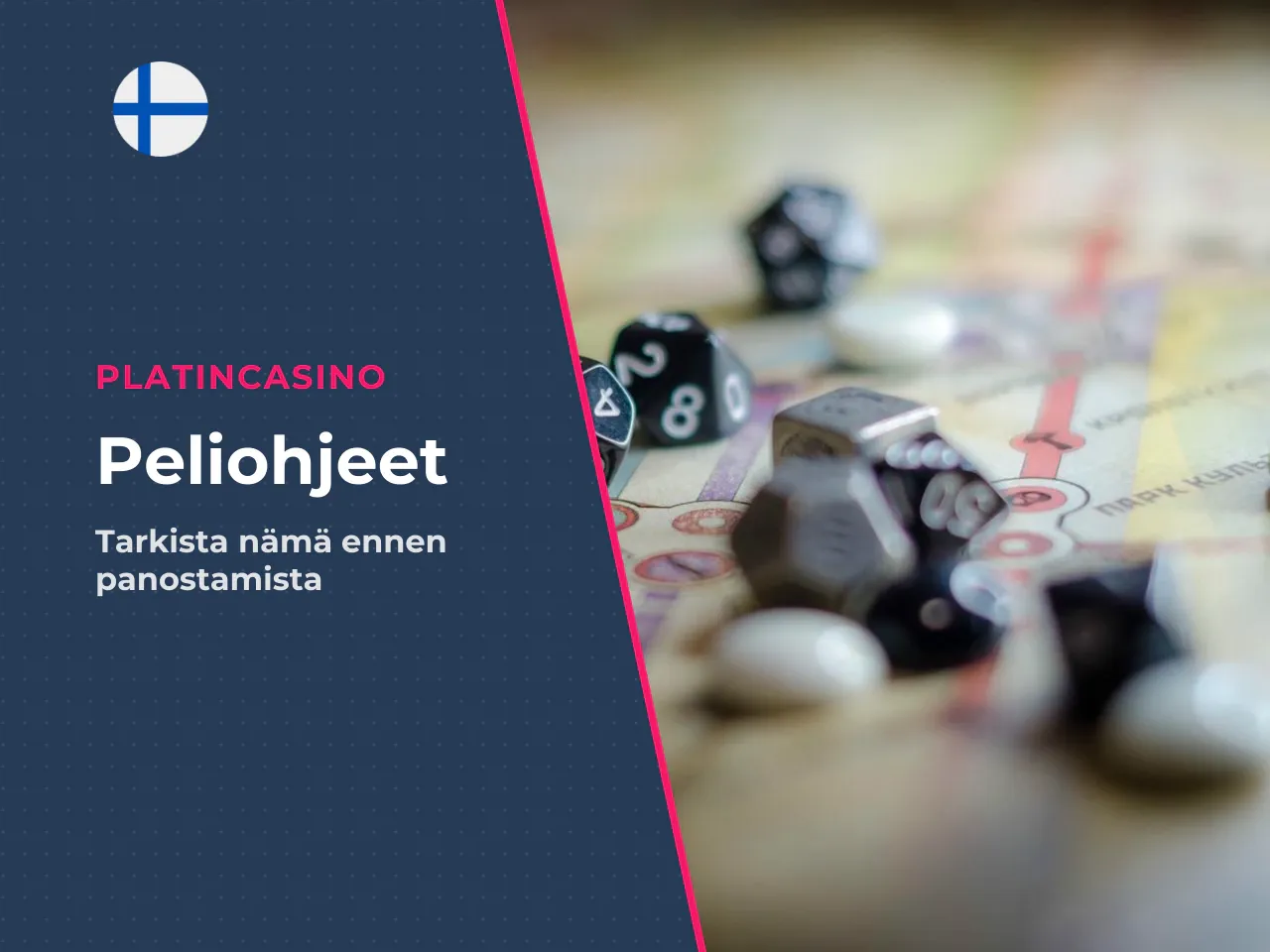 Mitä tarkistaa pelisivulla ennen aloittamista. Ennen