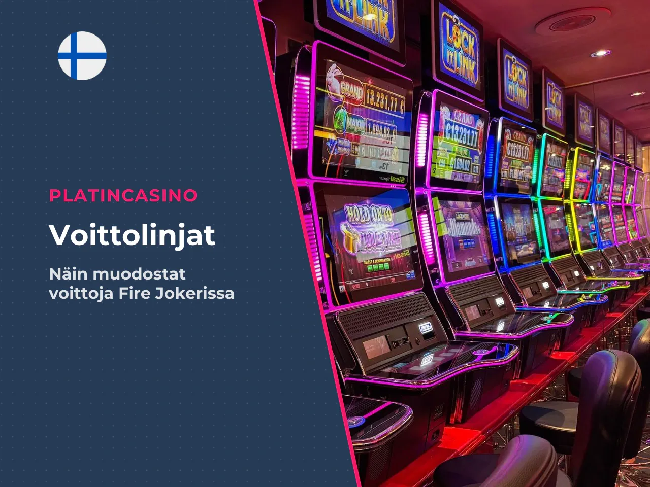 Miten voittolinjat muodostavat voitot . Voitot