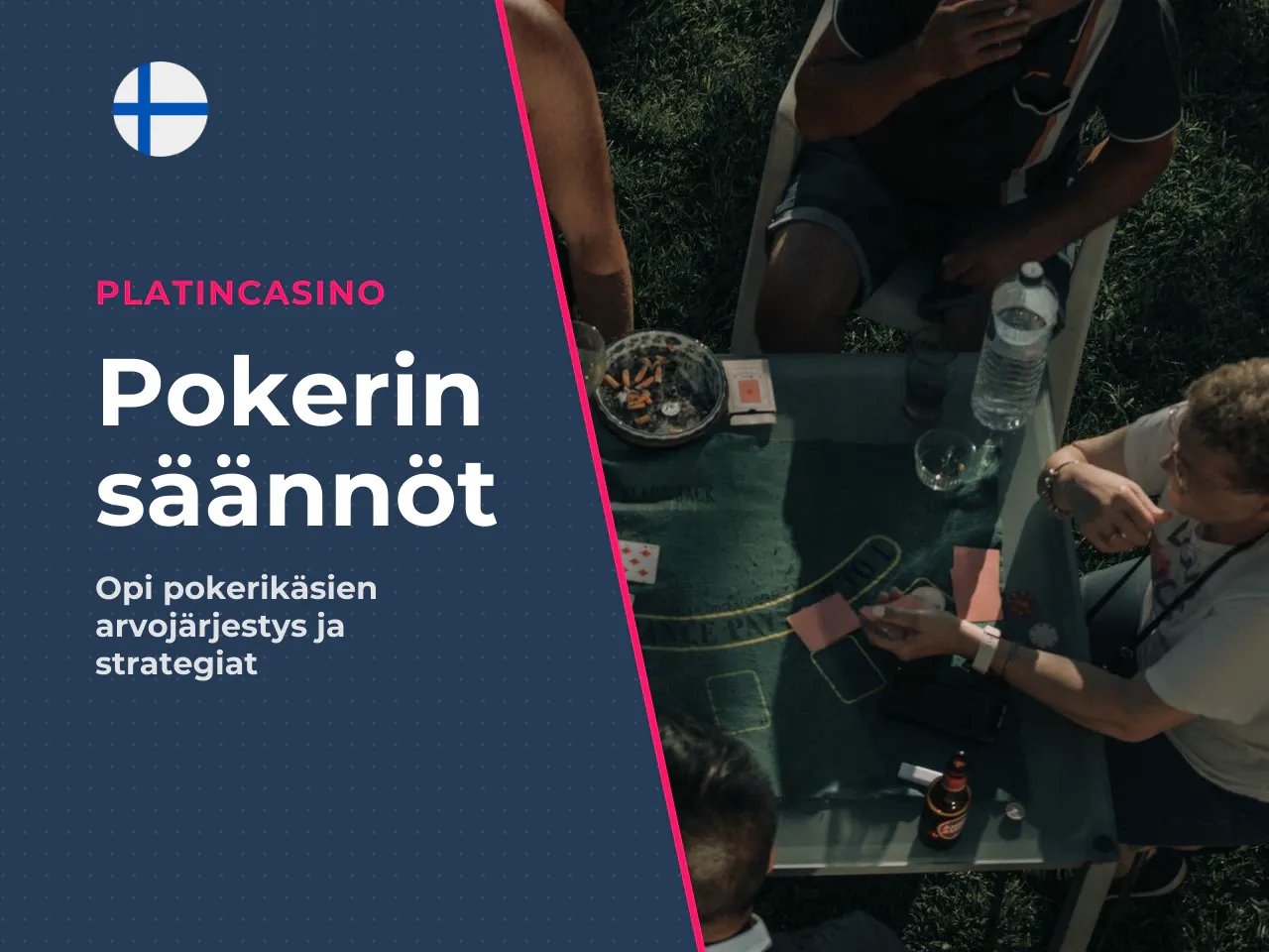 Pokeri säännöt pokerikäsien arvojärjestys. Kaikissa perinteisissä