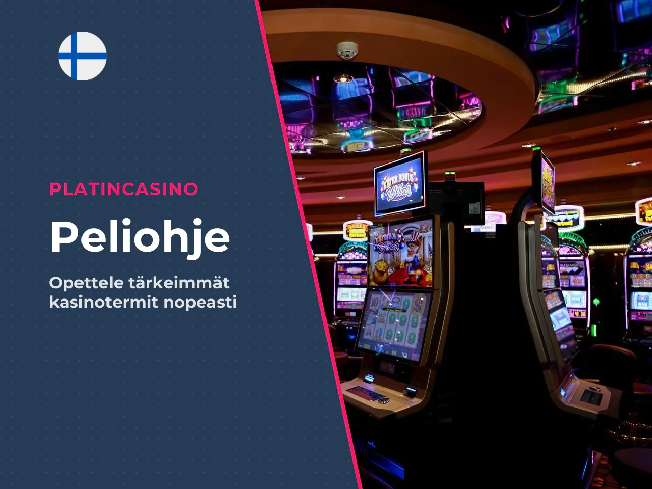 Sanasto aloittelijalle termit selkokielellä. Uudelle pelaajalle