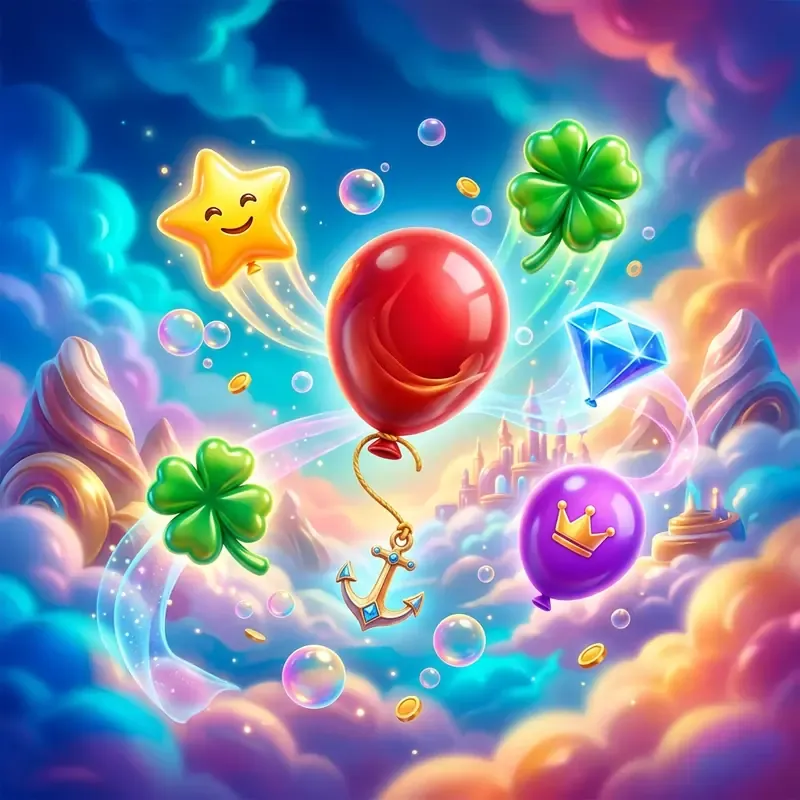 Balloon Casino demo-peli, peli oikealla rahalla