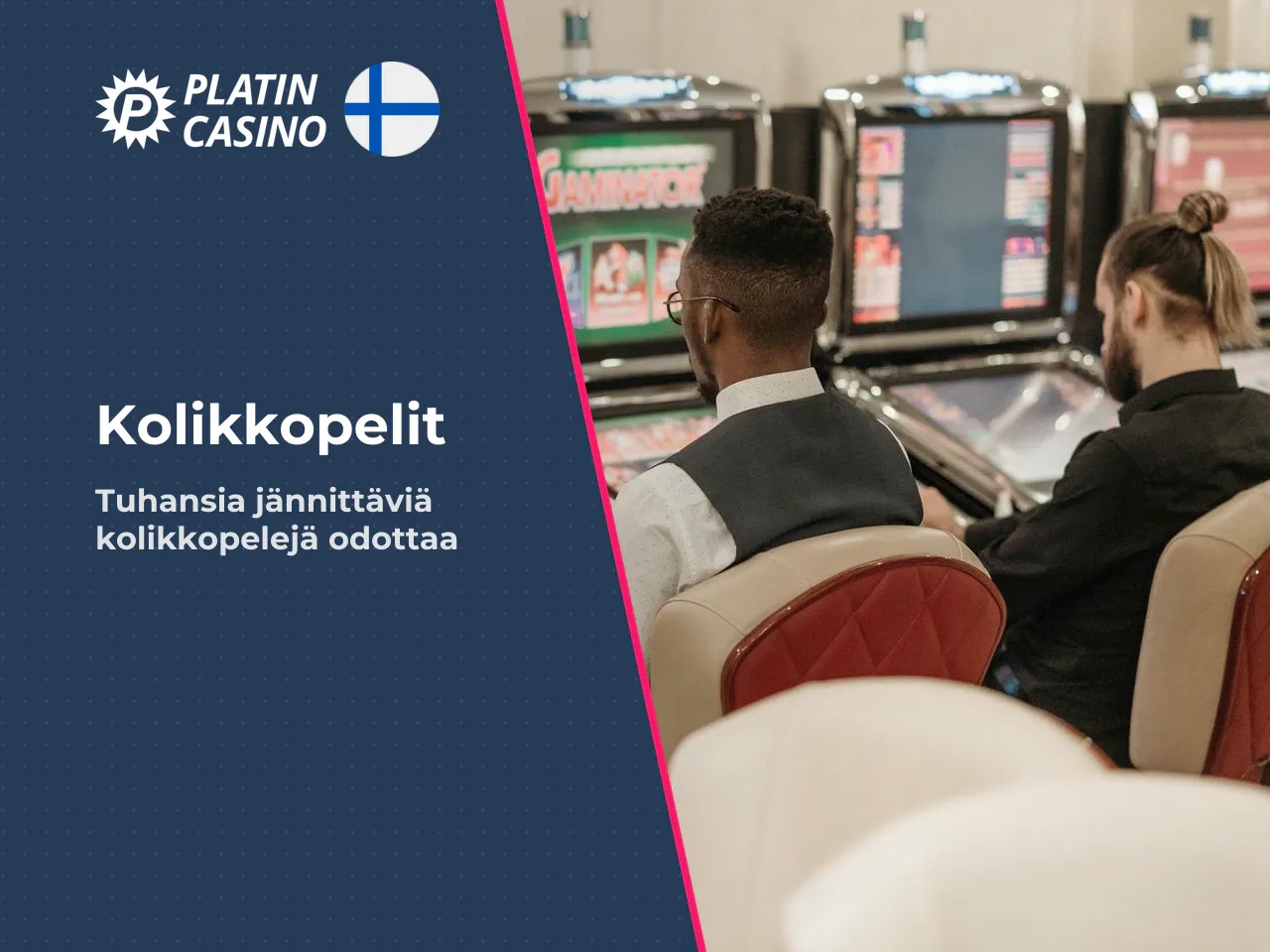 Slots, jackpot-pelit ja free play. Kolikkopelit