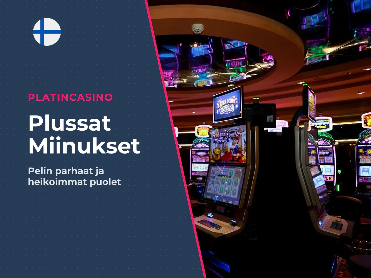 Plussat ja miinukset. Plussat - Poikkeuksellisen