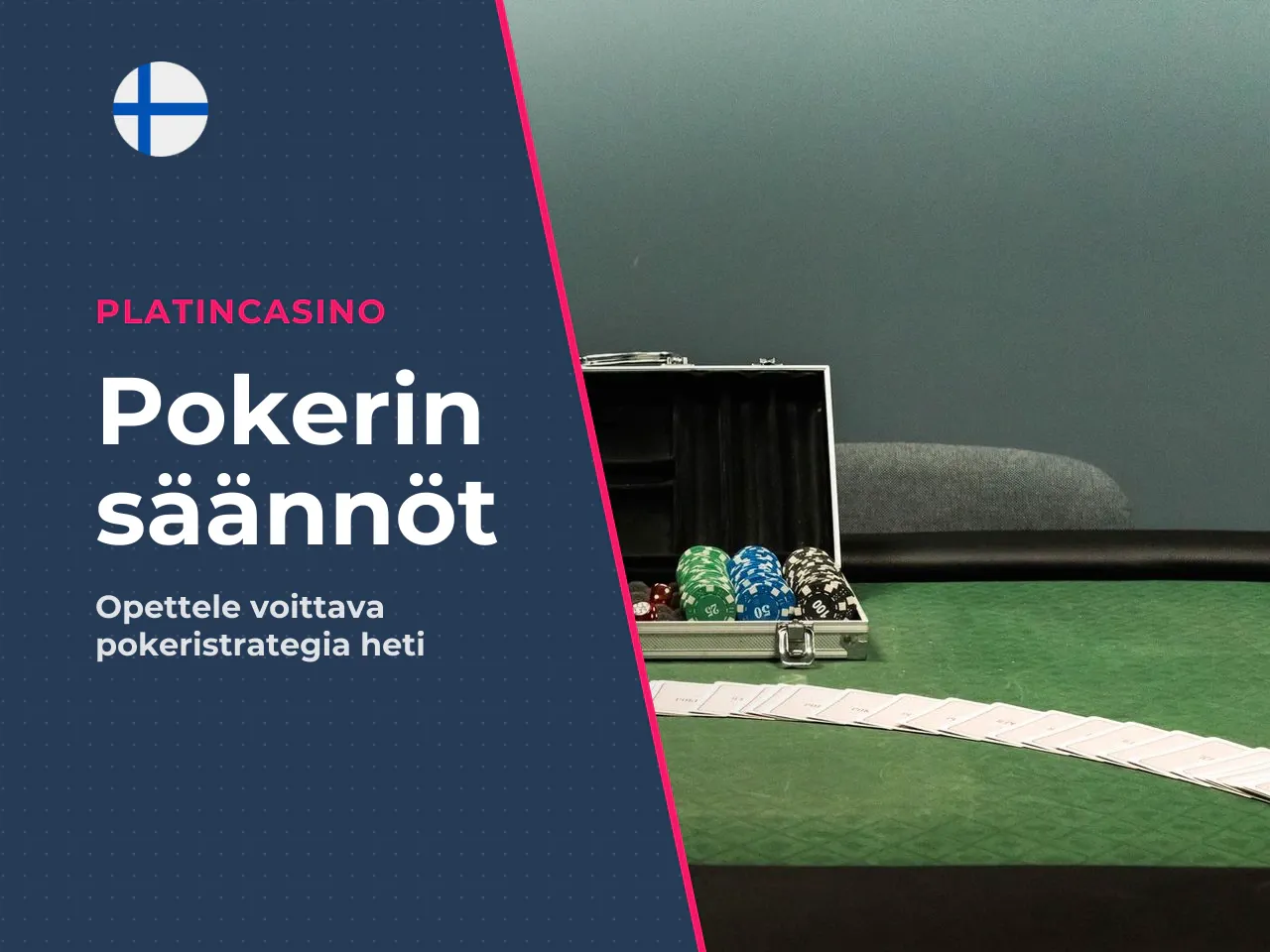 Pokerin tavoite potin voittaminen parhaalla kädellä