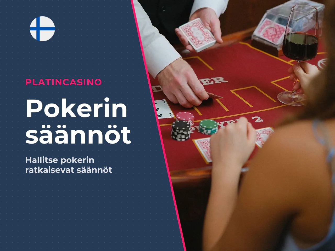 Tasapeli ja kicker-kortin merkitys. Silloin jos