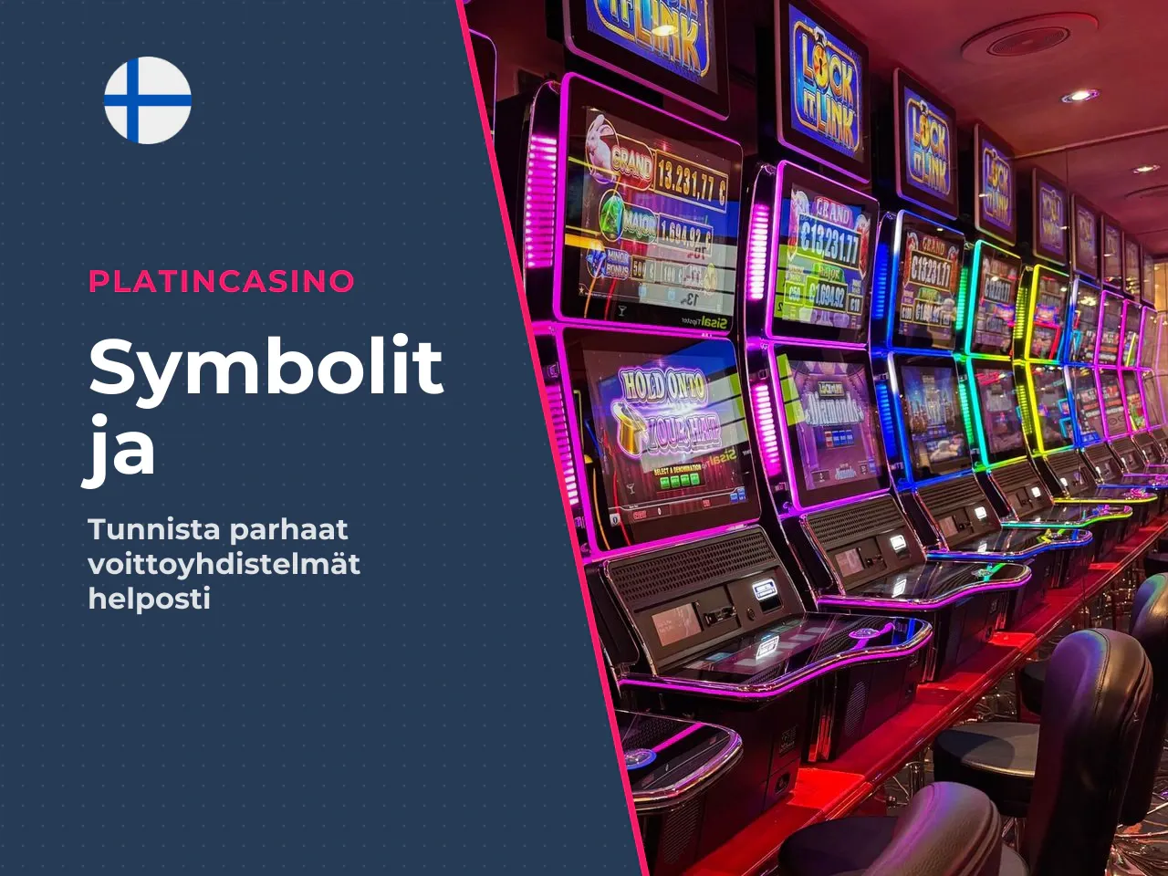 Maksavat symbolit ja voittavat yhdistelmät. Maksavat